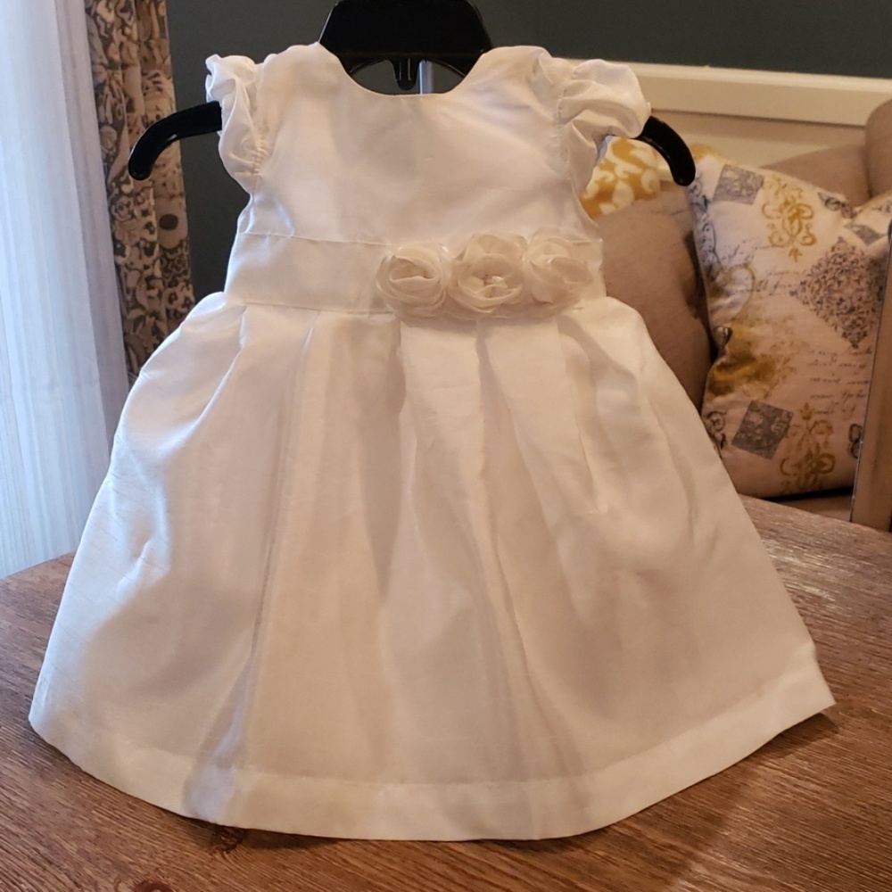 💐Carter's White Dress